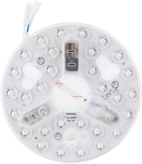 5.3 Inch 15W 3CCT LED Ceiling Fan Light Kit, Ceiling Fan LED Light Replacement with Memory Function for Fan Light