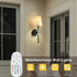 MHSNL 1 Pack Battery Operated Wall Sconces,Crystal Plum Blossom Decor Rechargeable Wall Lights with Detachable