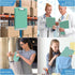 Hongri Plastic Clipboard with Storage - Heavy Duty Side Opening Clipboard with Slim Storage Box (Green)