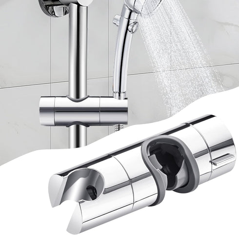 Tailpa Adjustable,18-25MM Replacement,360 Shower Head Holder for Slide Bar O.D. Hand Shower Bracket Holder for Slide