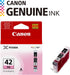 Canon CLI-42 PRO-100 Genuine Photo Magenta Ink Tank, Compatible with PIXMA Printers