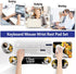 Premium Memory Foam Mouse Pad and Keyboard Wrist Rest Pads Set, Office Easy Typing Games to Relieve Fatigue, Non-Slip