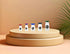 Vitorinca 10ml Sterile Glass Vials, 10 Packs with Self-Healing Injection Port and Flip Top Cap, Sterile Package
