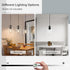 47Inches E26 Bulbs 1 Pack hansang Pendant Lights Kitchen Island, Modern Black Pendant Light Fixture, Kitchen Ceiling
