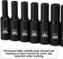 14PCS 1/4"Drive Set, 6-Point, 4mm 15mm, CASOMAN Magnetic Impact Socket Deep, Metric, to CR-MO