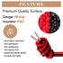 18 AWG PVC Electrical Wire, 26FT, 18 Gauge 2 Wire Red Black Cable for LED Strips Extension Wire
