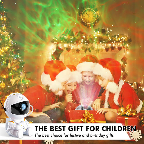 SHJQJJLBCQ Galaxy Light Projector for Kids and Adults - Astronaut Night Light for Bedrooms and Playrooms - Star Ceiling