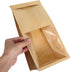 50pcs Packaging Small Kraft Paper Bread Bags with Iron Wire Self-sealing Strip for Homemade Bread Storage and Bakery