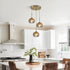 2 Pack 1.65 5.1 5.9 Amber Glass Shades Globes, Glass Lamp Shade Covers Replacements, in Fitter in Height in Diameter
