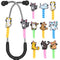 Cute Cats Stethoscope Charms for Nurse - 9Pcs Spiral Tabby-Cat Orange-Cat Stethoscopes