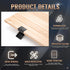40 32 8 1/2" Pcs Hurricane Window Board-up Clips Include Window Clips with Handles Screws Universal Hurricane Shutter