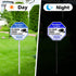28" 10"x10" (2 PACK) GicnKeuz Video Surveillance Sign with Stake for Outside, Security Sign - Rust Free Heavy