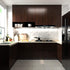 Countertop Counter 24"x118" TOTIO Dark Brown Wood Wallpaper Black Walnut Wood Contact Paper Thick Peel Stick Wood Look