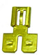 Supco T1122 Connector, 1/4" 2 Male and 1 Female Tabs, Pack of 10