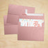 LUXPaper A7 Invitation Envelopes Peel & Press, 5 1/4" x 7 1/4" Misty Rose Metallic - Sirio Pearl, 50 Qty