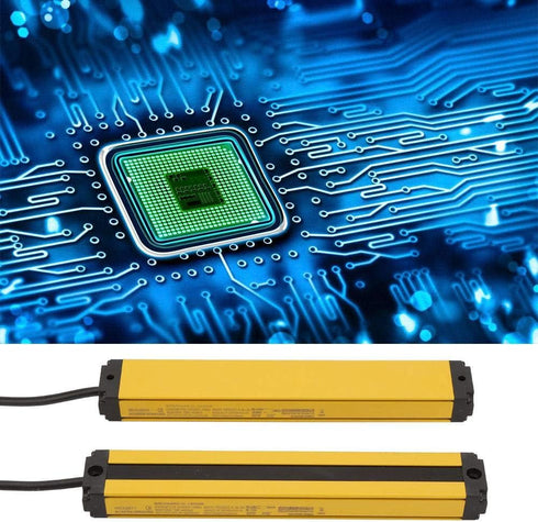DC10-30V Safety Light Grating, Light Curtain Aluminum Alloy Security Device (4 Beams BEM0440-C-120NB)