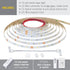 Armacost Lighting 12V 30 3000K 16 (5m), 16.4 (5m) 141232 RibbonFlex Home White LED Strip Light Tape LED/m ft ft