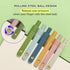 Gel Pens, 12 Pcs Black Ink Pens for Women, 0.5mm Fine Point Smooth Writing Pens, High-End Series Retractable Pens for Journaling Note Taking (12 Pcs Gold Morandi and Vintage)