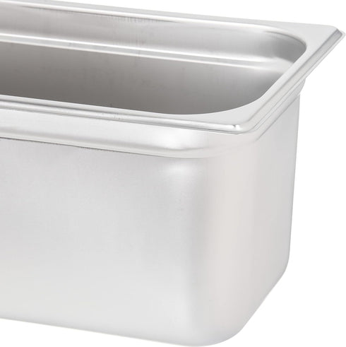 StorPlus 607136 Light Gauge 8.10qt One-Third Size Pan, 6-7/8" x 12-3/4"