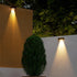 3pcs 2LED Solar Wall Lights Outdoor Waterproof Solar Outdoor Lights Dusk to Dawn Solar Porch Lights Outdoor Spot Lens