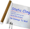 Static Whiteboard Wallpaper Roll - Portable Restickable Dry Erase White Board Wall Paper (16.5X196 in.) for Home