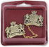 Gold Plated Lions Tallit Clips aJudaica