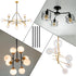 PATIKIL 10 Sets 12" M10 1mm Threaded Extension Rod, x Fine Thread Lamp Pipe with Lamp Pipe Nipples for Pendant Light