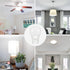 DEWENWILS GU24 LED Light Bulb, 60W Equivalent, 9W 800 Lumens, Dimmable, 5000K Daylight White, 4 Pack