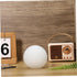 80mm 30mm ULTECHNOVO Frosted Glass Globe Lamp Shade round Ball with Fitter Opening, Sphere Replacement for Ceiling Fan