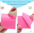 Fuutreo 100 Pad 10000 Sheet Sticky Notes Bulk, 3x3 Inch Lined Self Stick Note Pad, 10 Bright Colors for Student Teacher