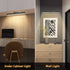 Dimmable Closet Rechargeable Magnetic LED Light Bar with Remote, Under Cabinet Lighting Wireless, Battery Powered