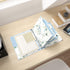 Rouidr 3 Ring Binder with Clipboard, 1 Inch Binder Organizer, 8.5" x 11" Letter Size View Binder with Dividers Tabs &