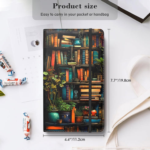 Kakurookie 240 Floral Business Card Book Holder Organizer for Women, Card Capacity, Stylish Name Card and Credit Card