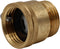 Vacuum Breaker 3/4 Inch Solid Brass Hose Bib Backflow Preventer for Garden