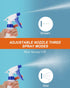 Eccliy 20 Pack 16 Oz Empty Spray Bottles for Cleaning | Leak Proof with Measurements and Adjustable Nozzle