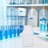 PATIKIL 12 Pcs 60ml Reagent Bottles, HDPE Wide Mouth Round Bottles with Screw Cap for Lab Storage