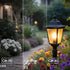 Bulb, 75 9W 1100 4000K Bulbs, E26 Bulb 4-Pack Dusk to Dawn LED Outdoor Light Watt Equivalent, Lumens, Cool White LED