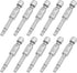 uxcell 1/8" Magnetic Hex Head Screwdriver Bit, 10 Pcs S2 Steel Power Tool, 1/4" Hex Shank, 2" Length