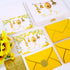 50 Pack Summer Whaline Little Honey Bee Baby Shower Thank You Cards Boxed Yellow Bear Greeting Cards with Envelopes