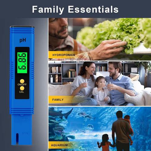 MEXYBE 2025 (0.01 3 All-New pH Meter for Water - High Accuracy Digital pH Tester Precision) with UL Certification