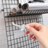 50pcs 5cm WOONEKY Plastic Pegboard Hooks Small Pegboard Organizer Hooks for Tool Storage Garage Wall Hanging Workbench