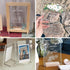2 Pieces 12" x 12" Cast Plexiglass Sheet - 1/8" Thickness Clear Acrylic for Sign, Craft, DIY Display Projects