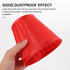 Elegant Large Red Fabric Lampshade for Table and Floor Lamps