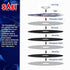 SALI 10 Pack 4 Inch Grinding Wheels for Metal & Stainless Steel, Aluminum Oxide Grinding Disc
