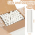 ForraFun 72 4 1 Inch Pcs Large x Railroad Chalk Tapered Temporary Marking White Chalk for Railways, Construction Sites