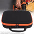 Tool Bag with Inner Mesh Design, Tear Resistant Shockproof Oxford Cloth Composite EVA Carry on Tool Case for Electric