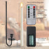 9.6" 16.5" Set Stairway(Black,2 Set) Tessco for you Metal Wall Mount Candle Sconces with LED Flameless Taper Candles