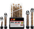 Performance Tool W9012: 63pc Titanium Drill Bit Set for Various Drilling Applications.