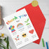 MOROLURU Teacher Thank You Card, Appreciation Greeting Card for Teacher, Thank You for Teaching Me Lots and Making