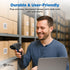 Generic 1MP 2D Barcode Scanner with Stand, Code Reader with Image Sensor, Barcode Scanner for Multi Purposes & Wired